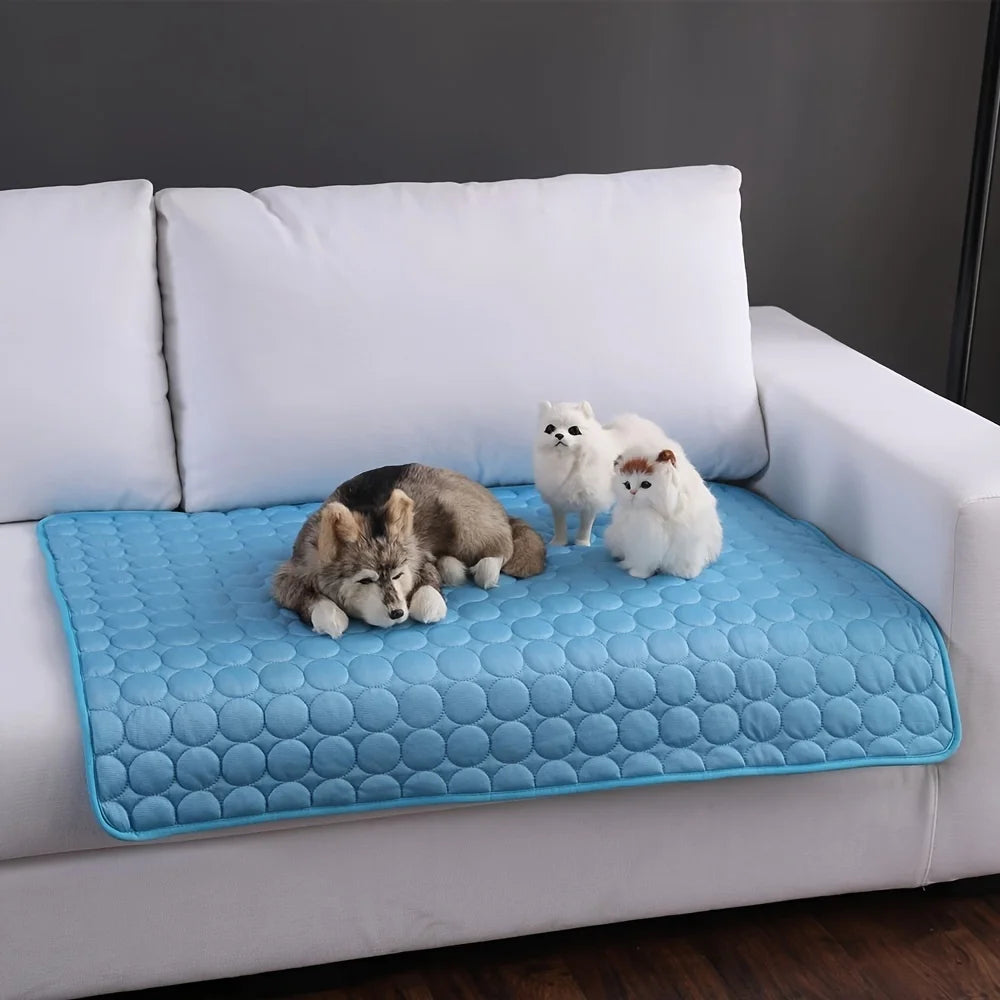 Tapis Rafraîchissant Premium pour Chien & Chat – Effet Fraîcheur Instantané