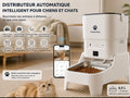 Distributeur automatique intelligent avec caméra 1080P pour chiens & chats