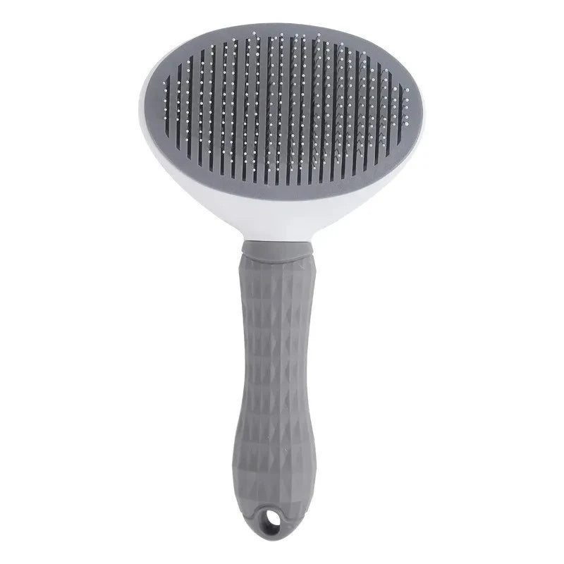 Brosse Autonettoyante pour Chien et Chat | Élimination Facile des Poils